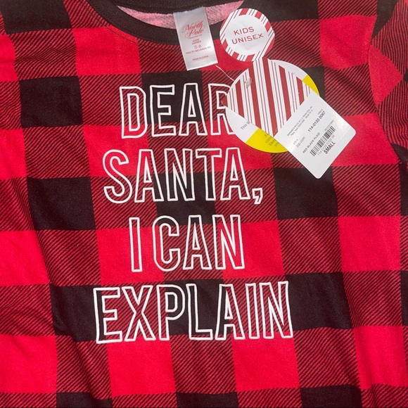 NWT Christmas PJs kids size 8 - Picture 2 of 4